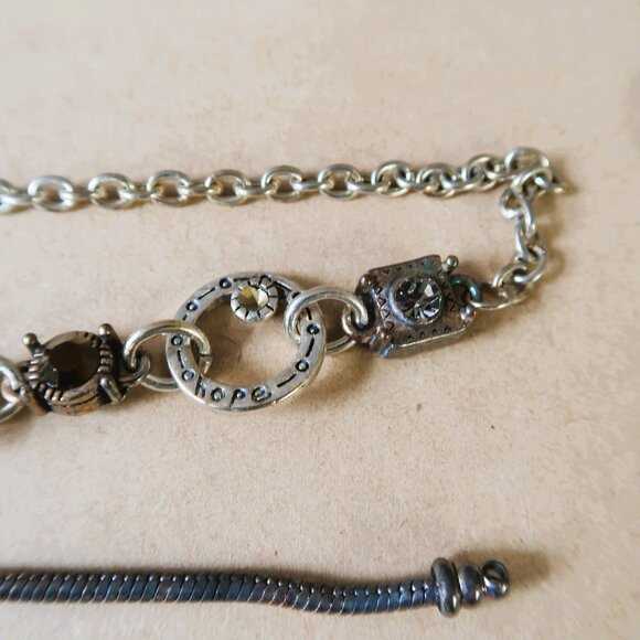 100 Pc Pandora Style Charms European Beads Crystals Enamel Bundle Vintage & More - Picture 7 of 15